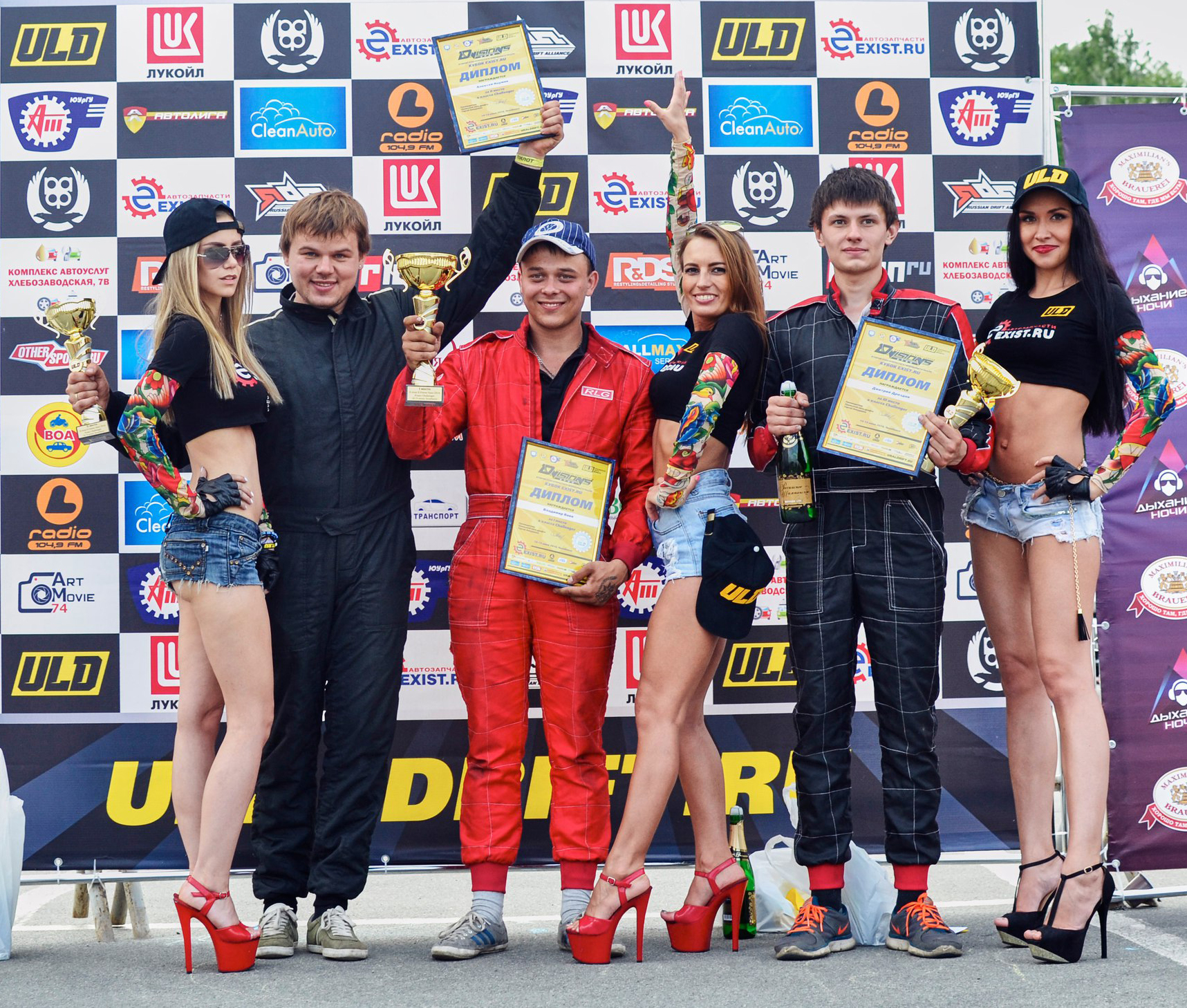Победители второго этапа Уральской Лиги Дрифта в классе Challenger