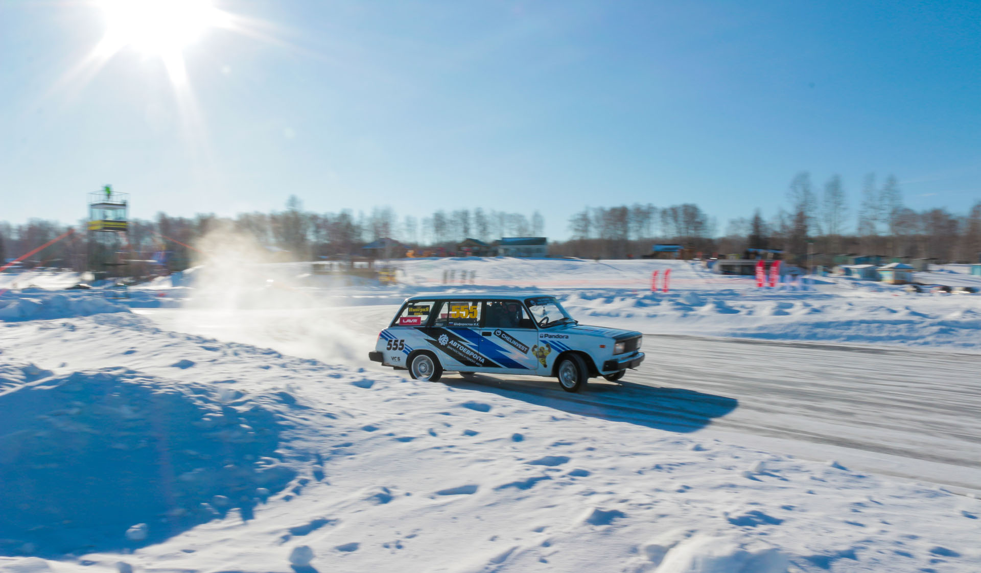 Ford Focus 1 зимний дрифт