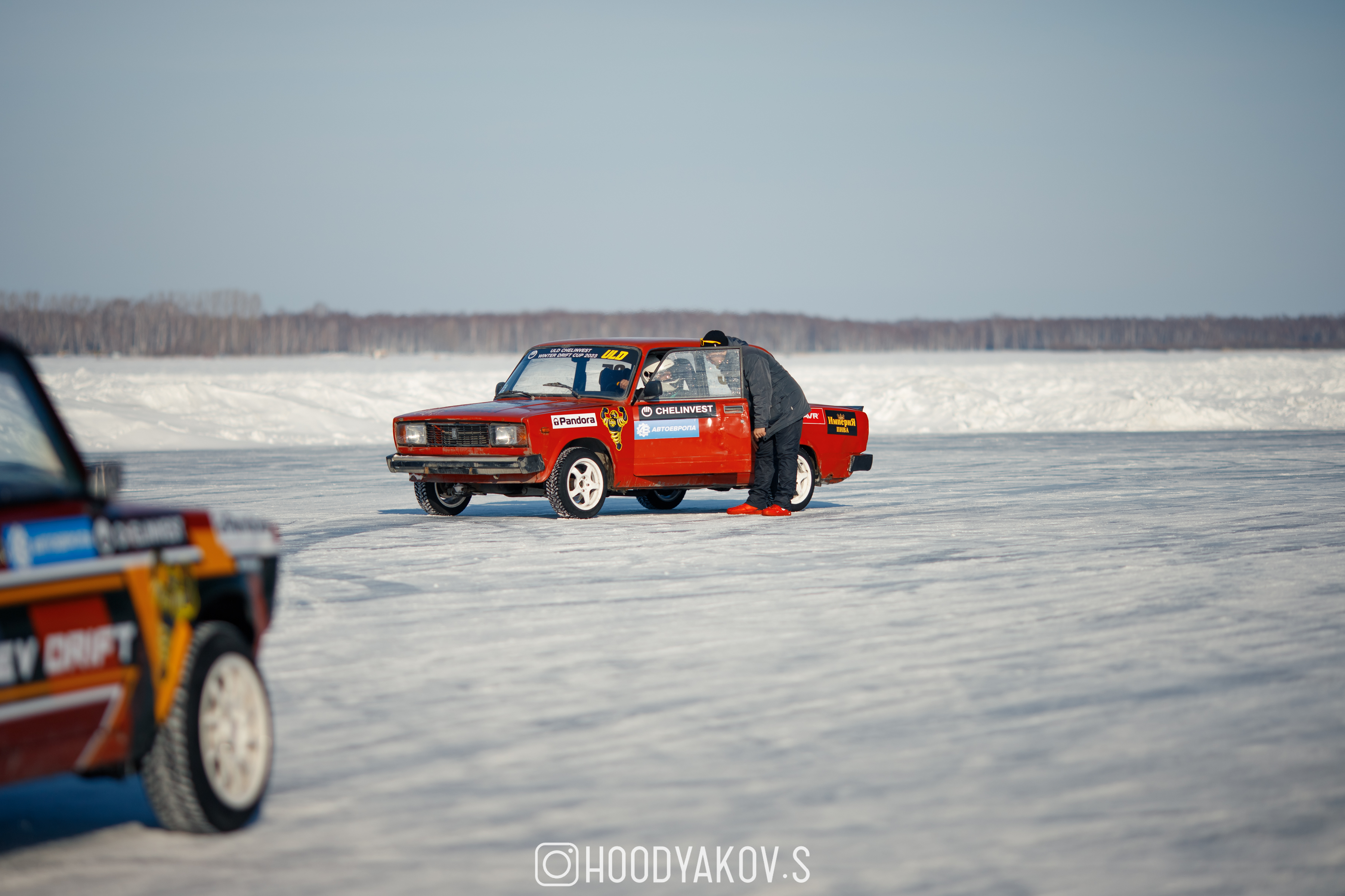 Mitsubishi MIEV зимний дрифт