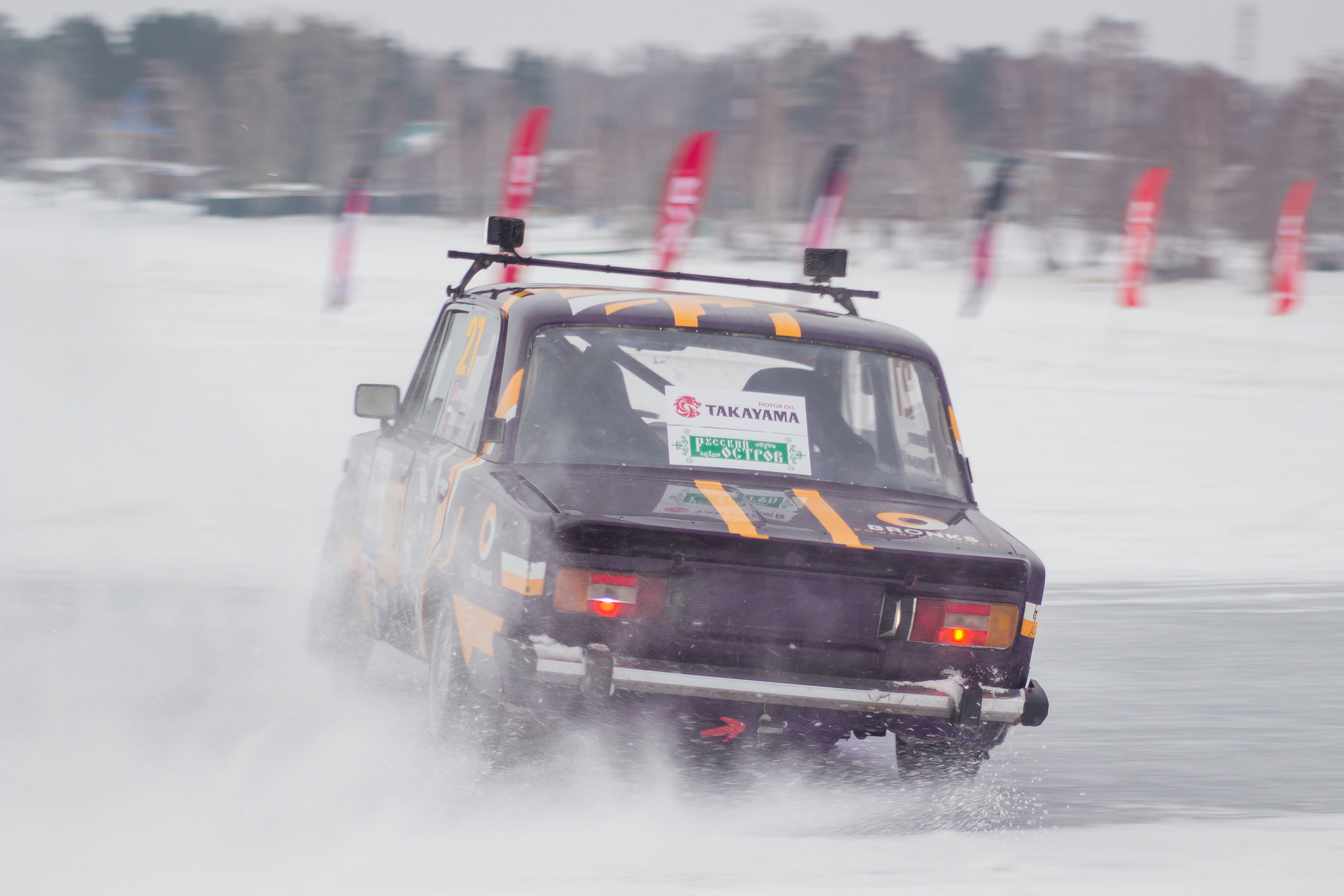 Mitsubishi MIEV зимний дрифт